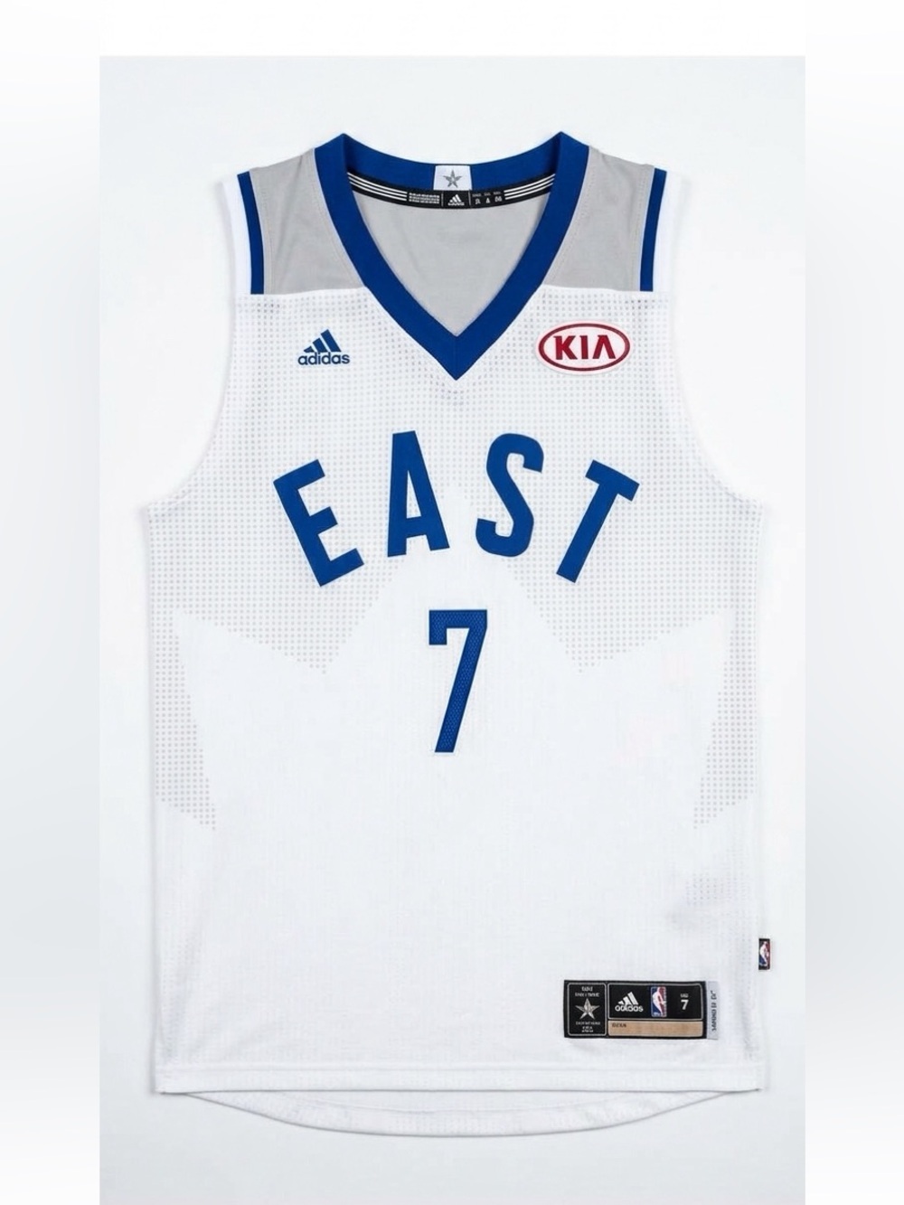 Adidas Carmelo Anthony #7 2016 NBA All Star East Jersey White Size S